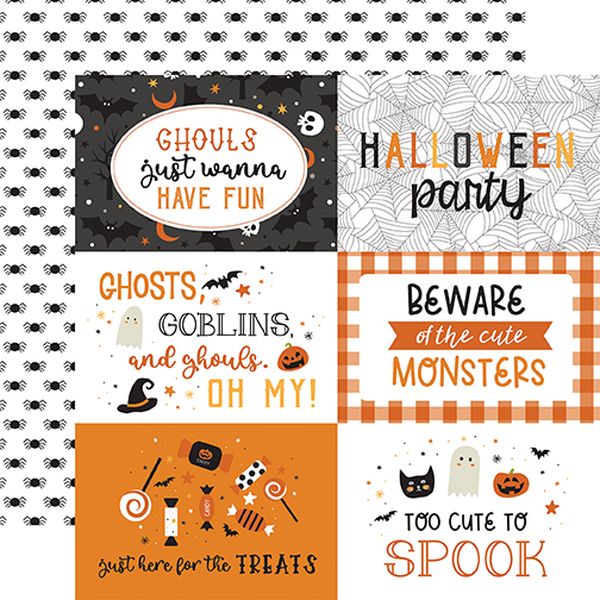 Halloween Party: 6X4 Journaling Cards