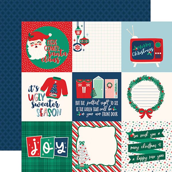 Happy Holidays: 4x4 Journaling Cards
