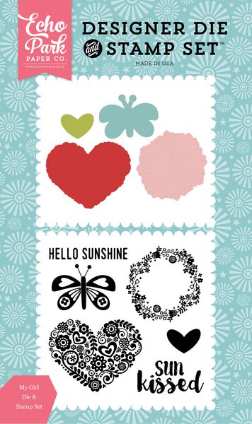 Happy Summer: Sun Kissed Die & Stamp Set