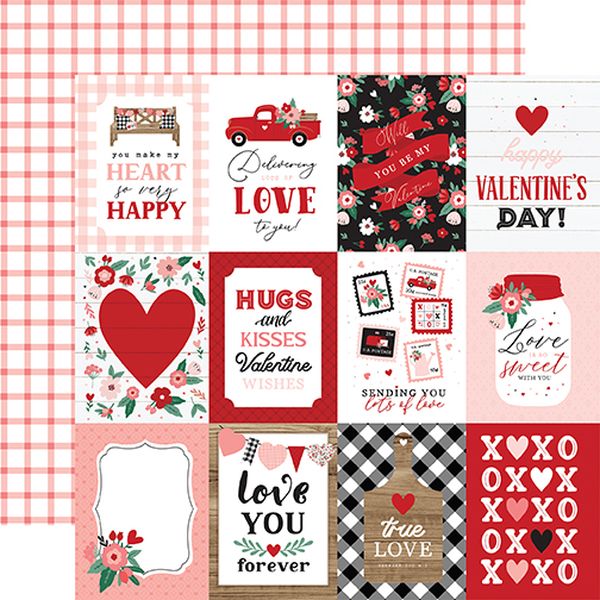 Hello Valentine: 3X4 Journaling Cards