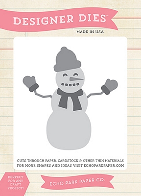 Winter Snowman Die Set