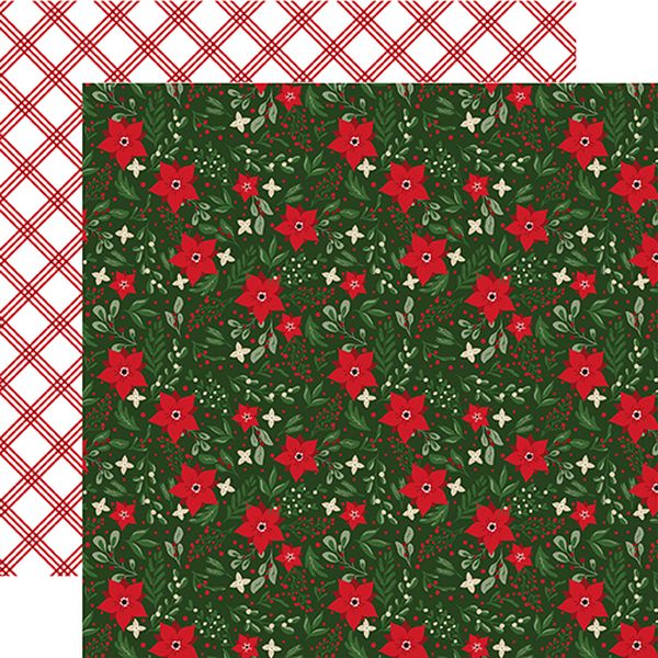 Jingle All the Way: Festive Floral DS Paper