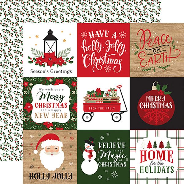 Jingle All the Way: 4X4 Journaling Cards