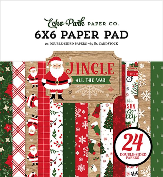 Jingle All The Way 6x6 Paper Pad