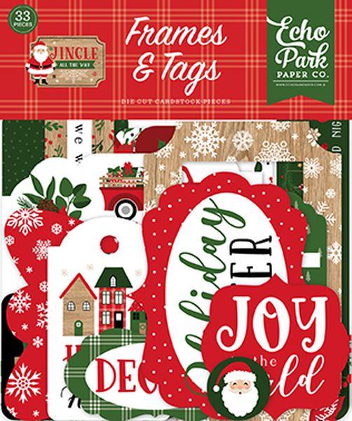 Jingle All The Way Frames & Tags