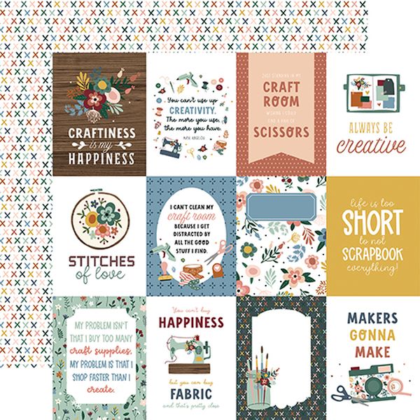 Let's Create: 3x4 Journaling Cards