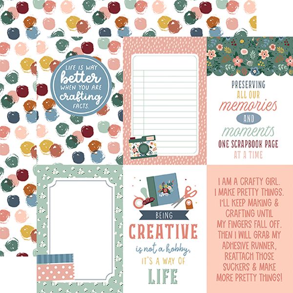 Let's Create: 4x6 Journaling Cards