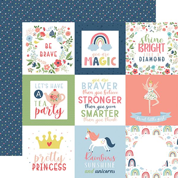 Little Girl Dreamer: 4X4 Journaling Cards