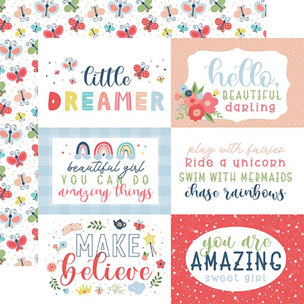 Little Girl Dreamer: 6X4 Journaling Cards