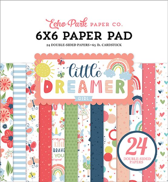 Little Dreamer Girl: 6x6 Paper Pad