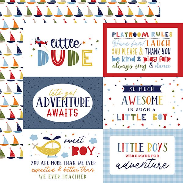 Little Boy Dreamer: 6X4 Journaling Cards