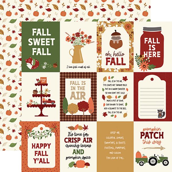 I Love Fall: 3x4 Journaling Cards