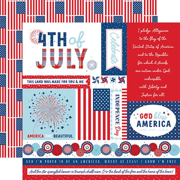 Let Freedom Ring: Multi Journaling Cards