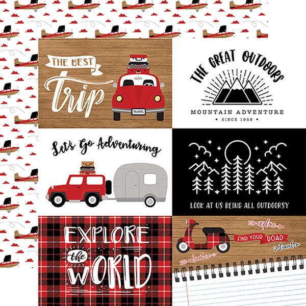 Let's Go Anywhere: 6X4 Journaling Cards