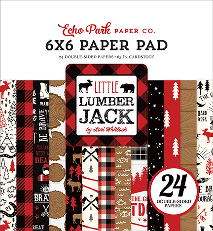 Little Lumberjack 6x6 Paper Pad