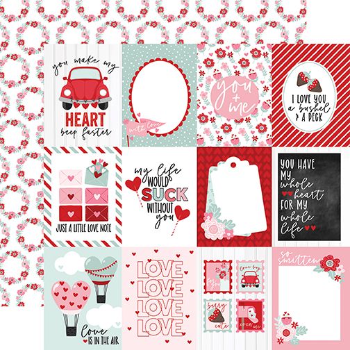 Love Note: 3x4 Journaling Cards