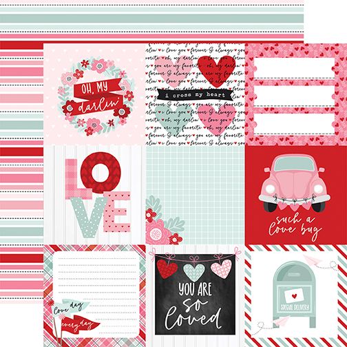 Love Note: 4x4 Journaling Cards