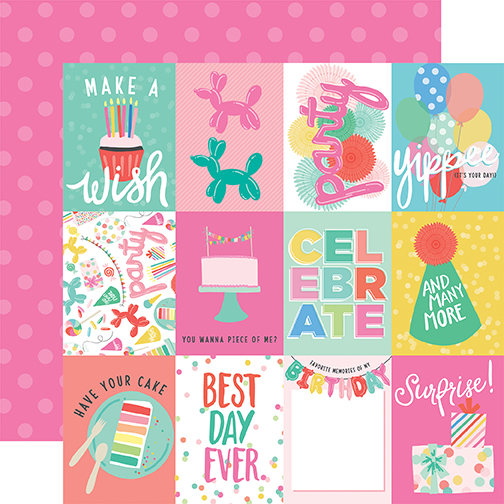 Let's Party: 3x4 Journaling Cards