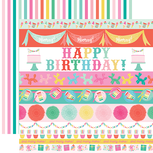 Let's Party: Border Strips DS Paper