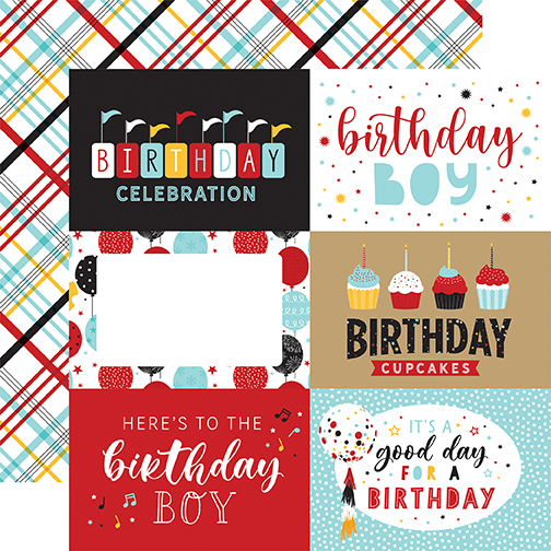 Magical Birthday Boy: 6X4 Journaling Cards