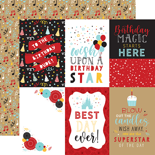 Magical Birthday Boy: 4X6 Journaling Cards