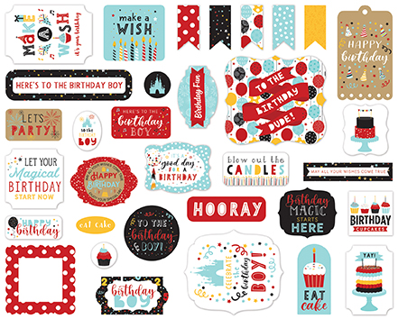 Magical Birthday Boy Ephemera