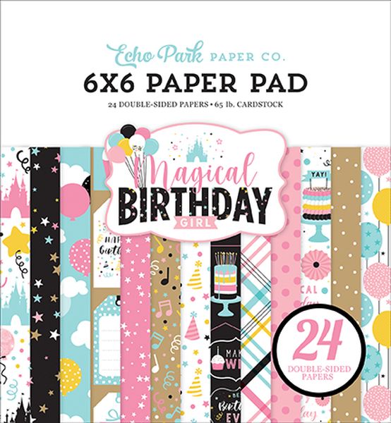 Magical Birthday Girl 6x6 Paper Pad
