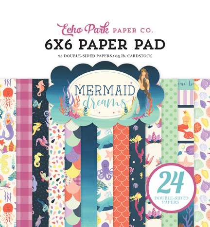 Mermaid Dreams 6x6 Paper Pad