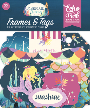Mermaid Dreams Frames & Tags