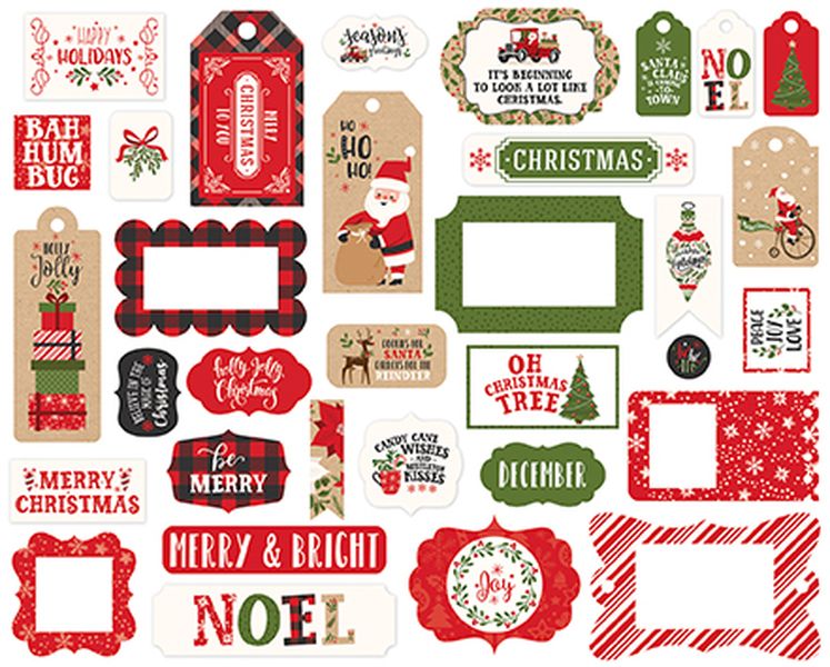 My Favorite Christmas: Frames & Tags