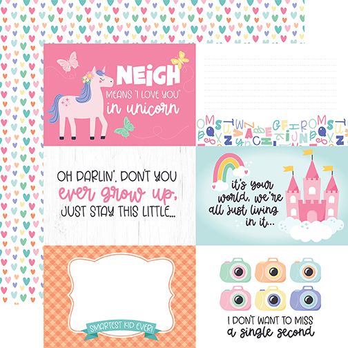 My Little Girl: 6x4 Journaling Cards DS Paper