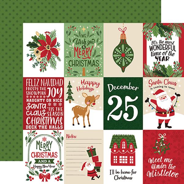 The Magic of Christmas: 3x4 Journaling Cards