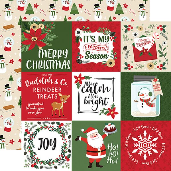 The Magic of Christmas: 4x4 Journaling Cards