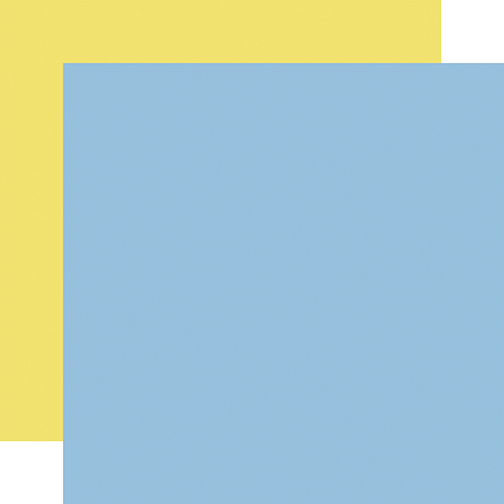 Blue / Yellow Coordinating Solid Paper