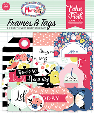 I am Mom Frames & Tags