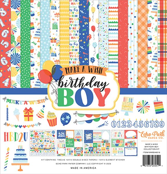 Make a Wish Birthday Boy Collection Kit