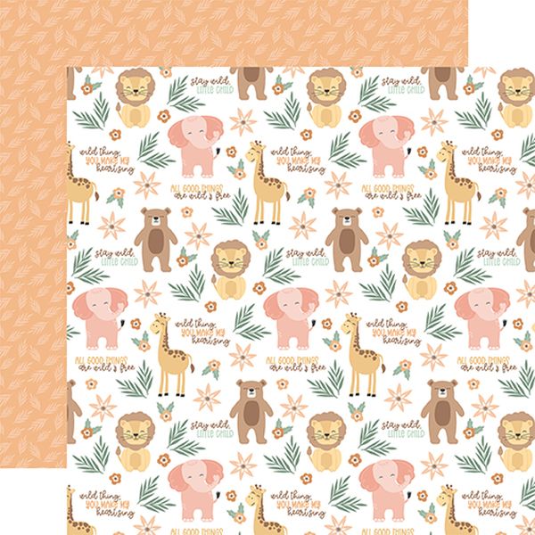 Our Baby Girl: Cuddly Creatures DS Paper