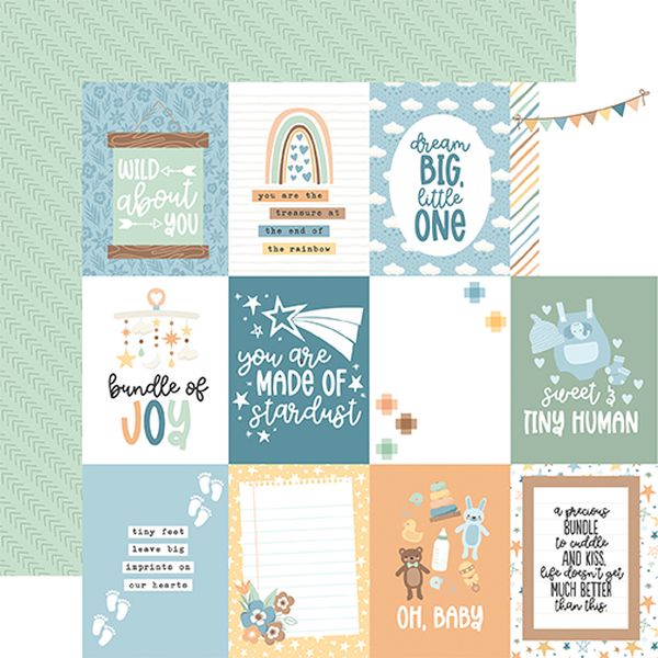 Our Baby Boy: 3x4 Journaling Cards