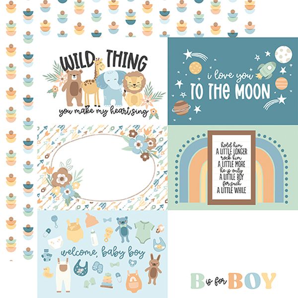 Our Baby Boy: 6x4 Journaling Cards