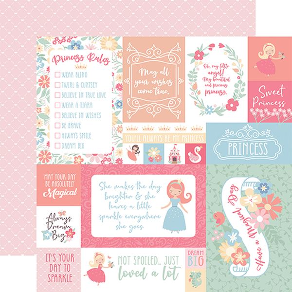 Our Little Princess: Multi Journaling Cards