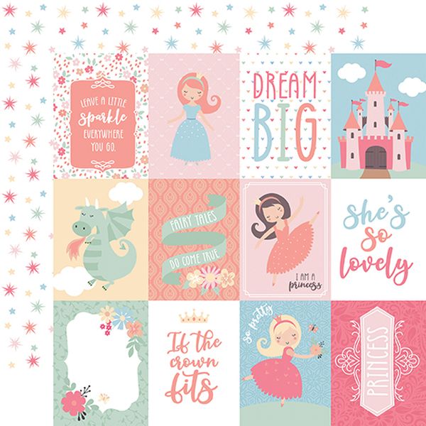 Our Little Princess: 3X4 Journaling Cards