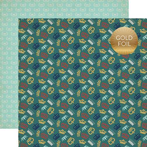 Once Upon a Prince: Prince Charming - Gold Foil Paper