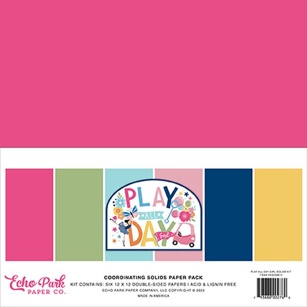 Play All Day- Girl Solids Kit