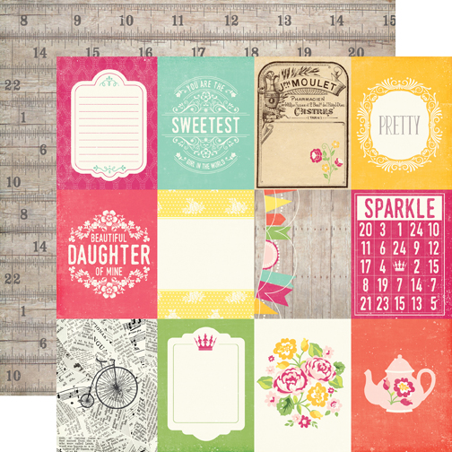 Petticoats & Pinstripes: 3x4 Journaling Cards