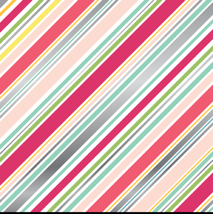 Petticoats: Diagonal Stripe Foil Paper