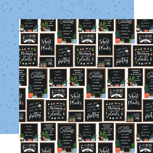 Plant Lady: Buy The Plants DS Paper