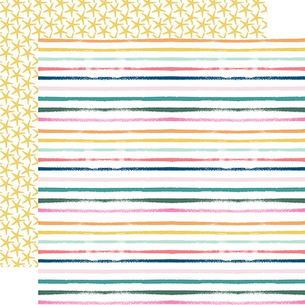 Pool Party: Summer Stripes DS Paper