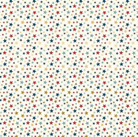 Pinstripes: Stars Foil Paper