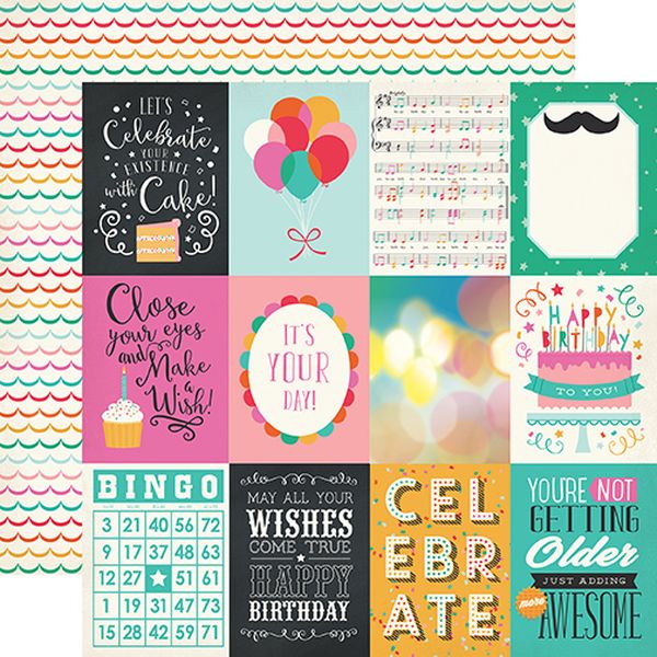 Party Time: 3x4 Journaling Cards