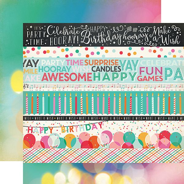 Party Time: Border Strips DS Paper